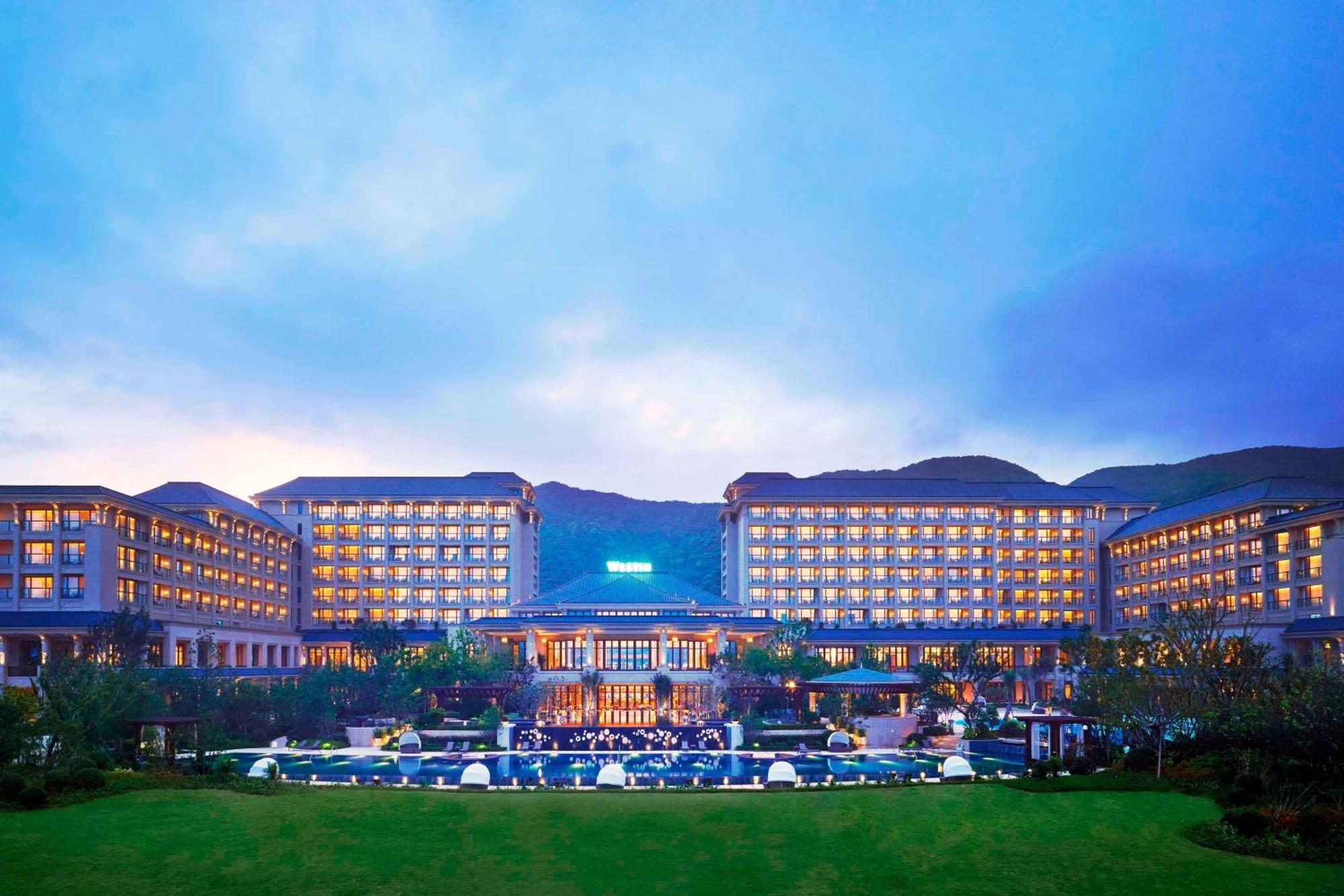 เดอะ เวสทิน จูเจียเจียน รีสอร์ต โจวซาน Hotel ภายนอก รูปภาพ